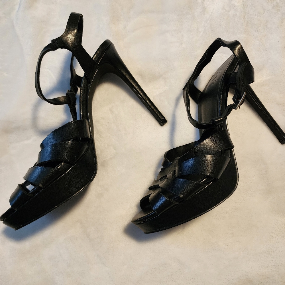 Guess Black Stiletto Heels Classic Elegance Sz 8.5